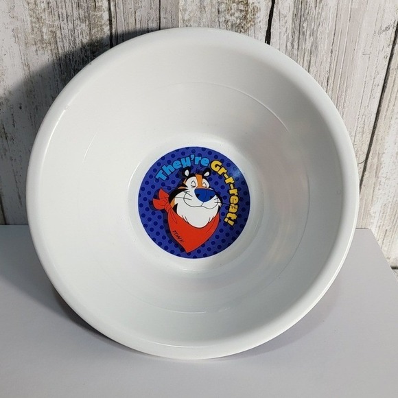 Vintage Tony The Tiger Frosted Flakes Cereal Bowl, Theyre Grreat‎ - Picture 6 of 7